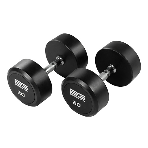 Обрезиненная гантель Bronze Gym 20 кг BG-PA-DB-R200