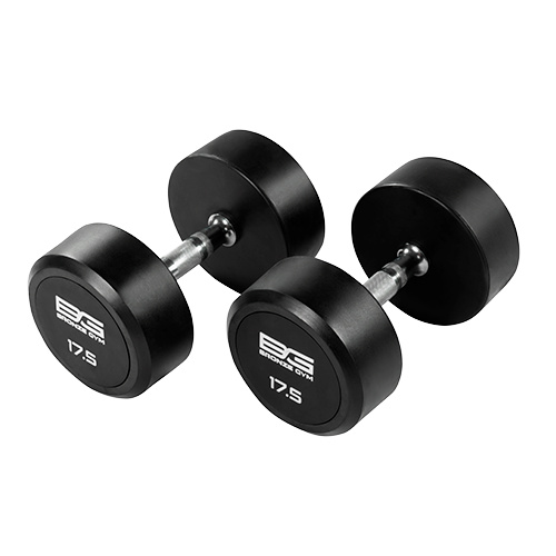 Обрезиненная гантель Bronze Gym 17.5 кг BG-PA-DB-R175