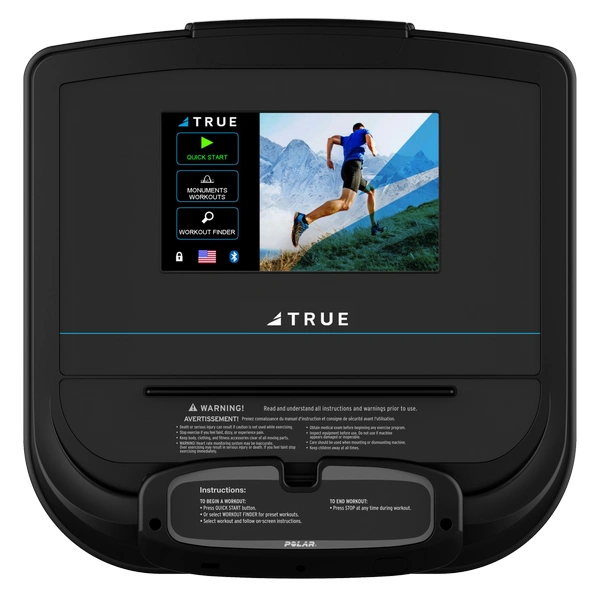 Латеральный тренажер TRUE Traverse c консолью Envision9